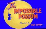 Watch The Impossible Possum (Short 1954) 123moviesFree