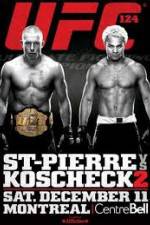 Watch UFC 124 St-Pierre vs Koscheck  2 123moviesFree