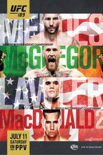 Watch UFC 189 Mendes vs. McGregor 123moviesFree