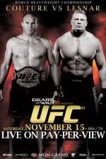 Watch UFC 91 Couture vs Lesnar 123moviesFree