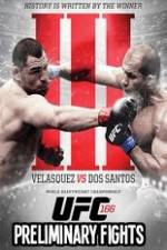 Watch UFC 166: Velasquez vs. Dos Santos III Preliminary Fights 123moviesFree