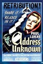 Watch Address Unknown 123moviesFree