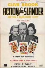 Watch Action for Slander 123moviesFree