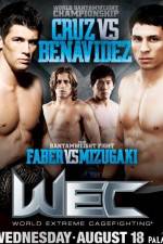 Watch WEC 50 : Cruz Vs Benavidez 123moviesFree